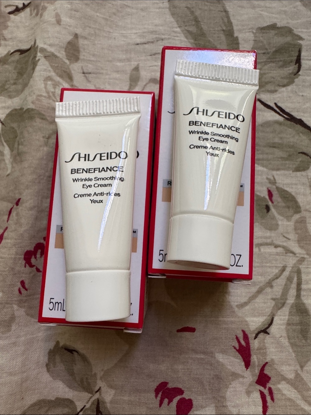 Shiseido Benefiance Wrinkles Smoothing Eye Cream set of two